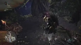 Monster Hunter: World fast elder dragon tracks Ancient Forest