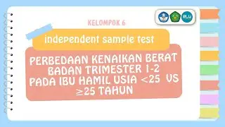 INDEPENDENT SAMPLE TEST Perbedaan Kenaikan BB Trimester 1-2 Pada Ibu Hamil Usia &lsaquo; 25 vs &ge; 25 tahun