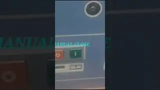 HIGH SPEED Circuit Breaker Manual operation Tutorial