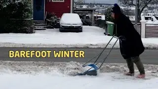 A Small Winter Moment | Clearing Snow