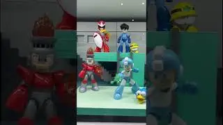 SDCC 2024 Jada Toys Mega Man Diorama By Made1979Customs #jadatoys #megaman #actionfigures #sdcc2024