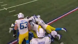 DeForest Buckner Strip Sack on Justin Herbert | Chargers vs Colts