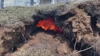 The danger of fires burning underground in Oregon