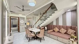 20x55 Beautiful 4BhK house design with rooftop garden | 4bhk villa for sale in Jaipur 