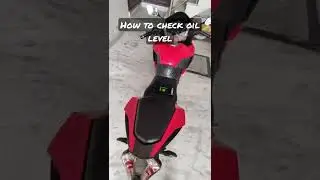 best way to check engine oil level in any bike #shorts #jaipursafari #ytshorts #rs200