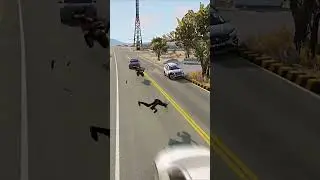 Realistic Highway Car Crashes #103