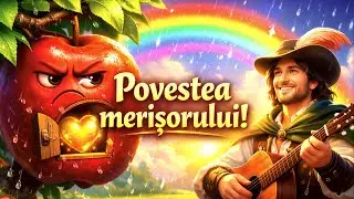 Povestea merișorului care a prins curcubeul în zbor! 🌈 – Povești pentru copii TocToc KIDS
