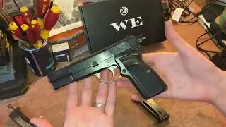 WE Browning Hi-Power is it cursed! … lets find out #airsoft #browning #hi-power #modernclassic