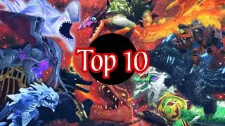 TOP 10 STRONGEST DRAGONS ON HUNGRY DRAGON | KAIJU GAMER PH