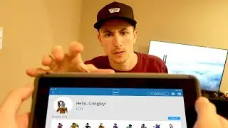 TAKING MY FRIEND'S ROBLOX ACCOUNT ON MY IPAD!!!