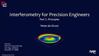 2025 ASPE Tutorial PREVIEW - Interferometry for Precision Engineers