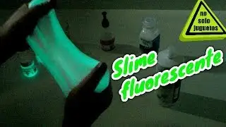 Slime fluorescente que brilla en la oscuridad en no solo juguetes