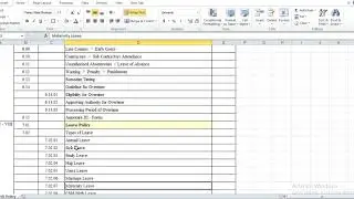 HR Policy & Procedures in Tamil