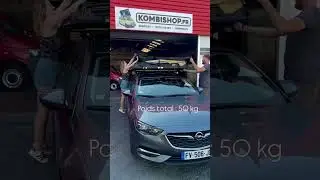Tente de toit Wild Land Normandy Auto Pro 140 x Opel Insignia #tentedetoit  #kombishopfrance