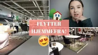 Flytte Vlog #1 | NU SKER DET ENDELIG!!