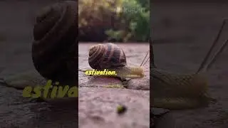 Snail Survival: The Power of Dormancy #shorts