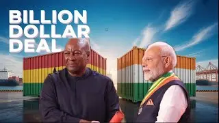 Ghana and India Forge Historic Multi-Billion Dollar Trade Partnership in Africa!