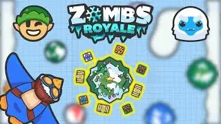 Season 4 (Winter) LUCKY LAKE Battle!! Zombsroyale.io Winter Update &  Mystery Mode