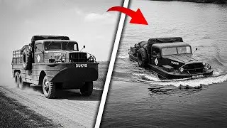 German Troops Never Realized US Forces Had Amphibious DUKW 'Duck' Vehicles To Cross The Rhine