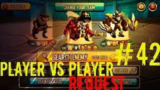 Monster Legends &ndash; Player VS Player Request #42 &ndash; (General Atum, Deadwolf, Cavenfish)