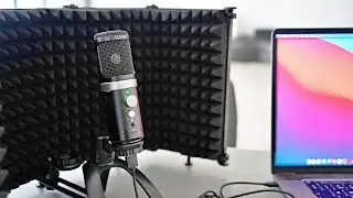 Тестирование USB-микрофона Moman EM1 и звукового щита RF30 (звучит отлично)!