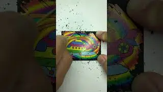 Colorful Helicopter Scratch Art Tutorial for Kids  #relaxing