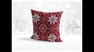 Sublimation Design - Square Pillow. PNG 300 dpi.