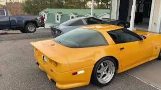 Cold Start - 1991 Corvette ZR-1 Yellow Pearl Shinoda/Rick Mears