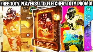FREE TOTY PLAYERS! PRO BOWL LTD FLETCHER, TOTY PACKS, SETS, SOLOS, AND PLAYERS! | MADDEN 21