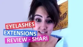 Eyelash Extensions - Cliente Review - Shari Brennan - Perfect Eyelashes Products