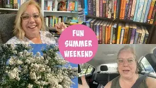 A Bookish Summer Weekend 🌊📚 | Cleaning, Reading & Beach Time