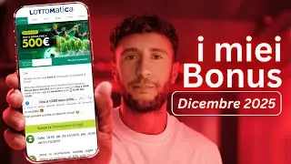 Ecco i Bonus che sto Monetizzando [Matched Betting] &ndash; Aggiornamento Dicembre 2025