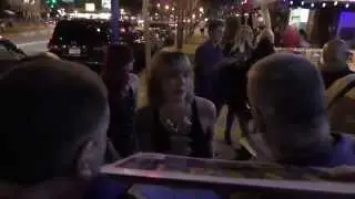 Meg Maley greets fans at Big Brother 17 Wrap Party at Bar 10 in West Hollywood