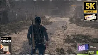 Days Gone UltraWide Gameplay / ASTRAL RTX 5090 / AMD Ryzen 9 9950X3D