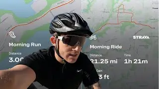 IRONMAN 70.3 TRAINING WEEK 2: 21 Mile Bike and 3 Mile Run