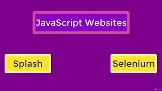 Modern Web Scraping with Python using Scrapy Splash Selenium - learn Web Scraping