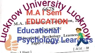 MA.#1 sem#2023 New Course #Introduction to Research in Education# Paper cord 104# exam 