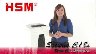 HSM Securio C18s Strip-Cut Shredder