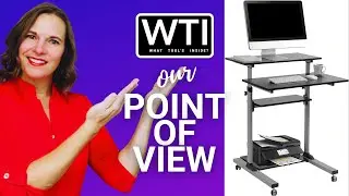 Our Point of View on TechOrbits Rolling Desk for Laptops From Amazon