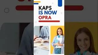 KAPS is now OPRA📢 #shorts #opraexam #academically #drakramahmad #opra