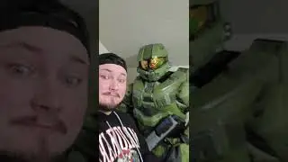 Its HERE! Halo Infinite Lets Ask Master chief 117 What He Thinks!? #shorts