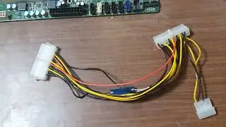 Запуск материнской платы от рабочей станции dell t5810 от компьютерного блока питания