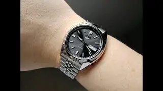 Seiko SNXS79 on aftermarket jubilee bracelet