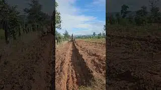 Mini Canal Making with Excavator #shorts #diy #excavator #video #viral