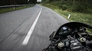 Honda CBR1000RR SC57 🔥 RAW 💥 KneeDown 🧡 First Ride (4K)