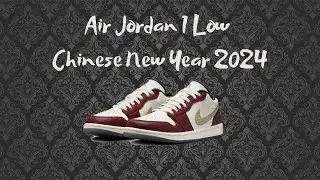 Unboxing et review de la Nike Air Jordan 1 Low Chinese New Year 2024