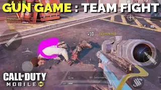 *NEW* GUN GAME TEAM FIGHT MODE GAMEPLAY in CALL OF DUTY MOBILE!! COD MOBILE BETA TEST SERVER