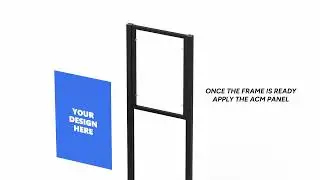 Eurotech | Ready To Go Backing Sign Frame System