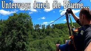 Mit der Zipline durch die Bäume | Ziplinepark by EifelAdventures