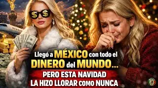 Llegó a México con todo el dinero del mundo… pero esta Navidad la hizo llorar como nunca.